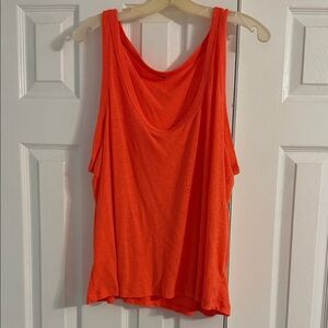 Old Navy Vibrant Orange Tank Top